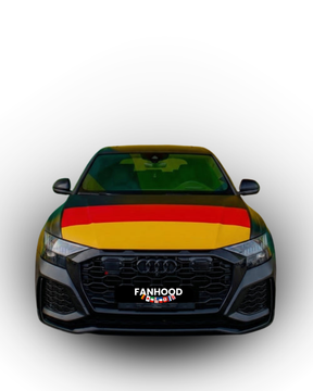 DEUTSCHLAND FLAGGE MOTORHAUBE