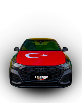 TÜRKEI FLAGGE MOTORHAUBE