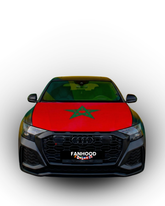 MAROKKO FLAGGE MOTORHAUBE